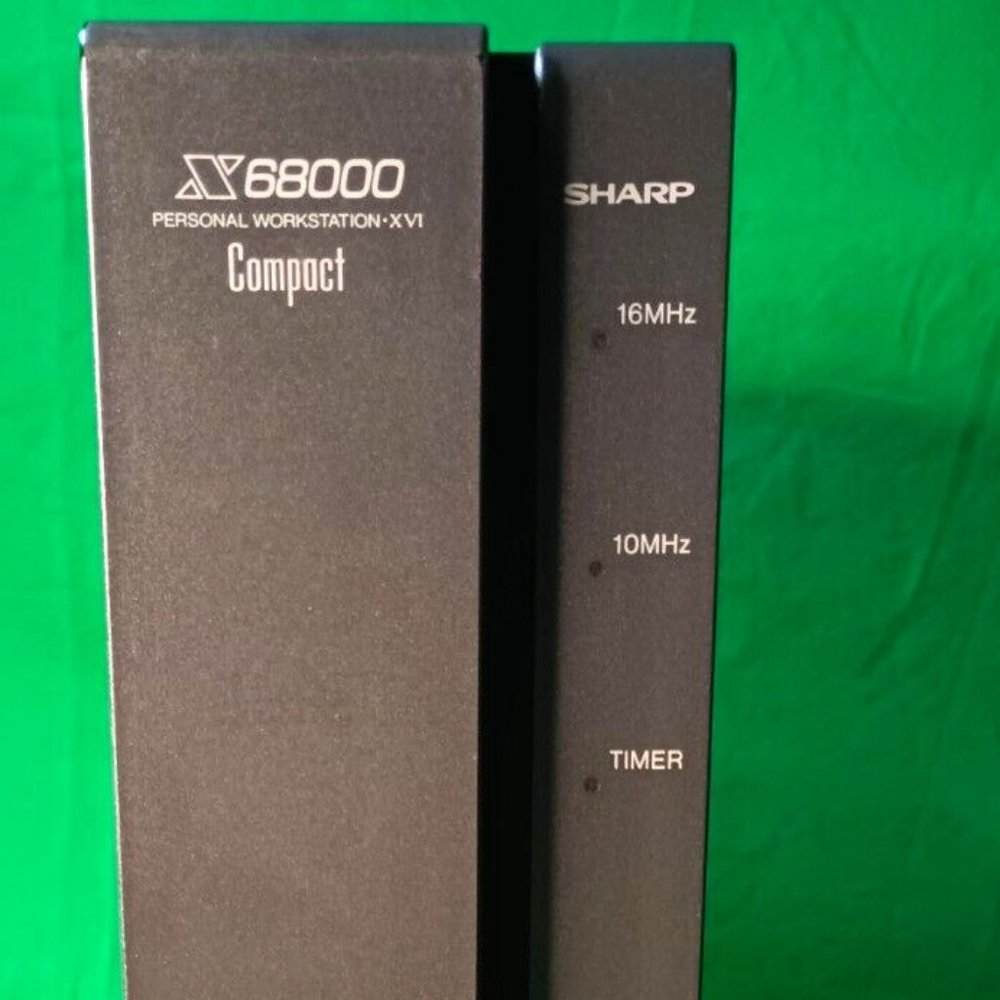 SHARP X68000 XVI Compact - Complete Recap + Keyboard - Working Unit#2 US Seller
